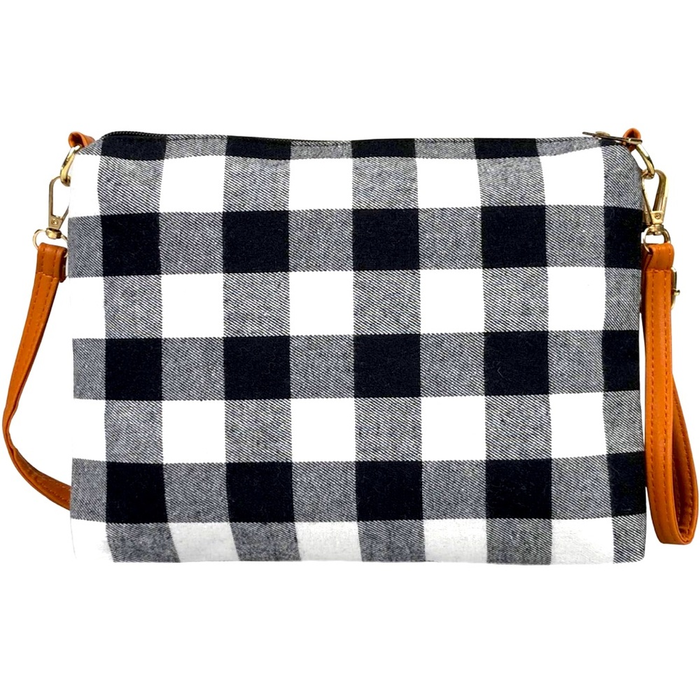 COPY - Women Buffalo Plaid Crossbody Purse Bag Small Shoulder Wristlet Phone Bag